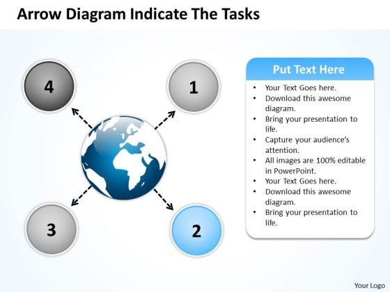 Arrow Diagram Indicate The Tasks Circular Flow Layout Process PowerPoint Slide Arrow Diagram Indicate The Tasks Circular Flow Layout Process PowerPoint Slide