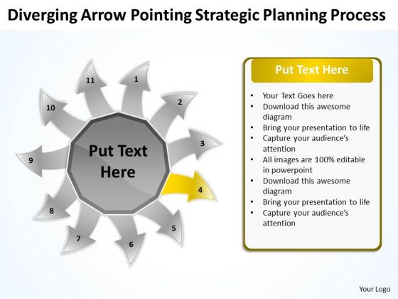 Arrow Pointing Strategic Planning Process Circular Flow Layout Network PowerPoint Slides Arrow Pointing Strategic Planning Process Circular Flow Layout Network PowerPoint Slides