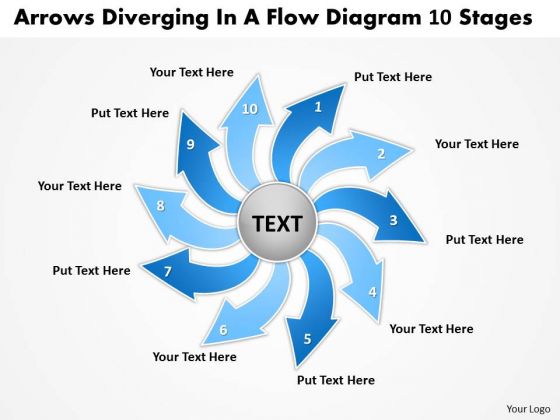 Arrows Diverging Flow Diagram 10 Stages Ppt Pie Chart PowerPoint Templates Arrows Diverging Flow Diagram 10 Stages Ppt Pie Chart PowerPoint Templates