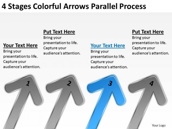 Arrows Parallel Process Business Plan Financial Projections PowerPoint Slides Arrows Parallel Process Business Plan Financial Projections PowerPoint Slides