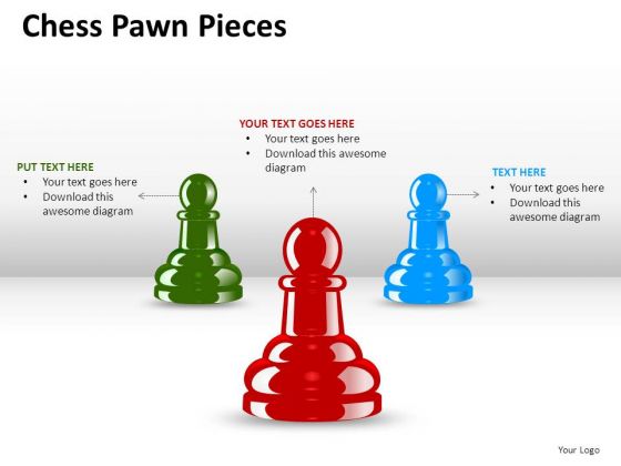 Attack Chess Pawn Pieces PowerPoint Slides And Ppt Diagram Templates