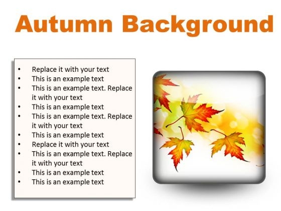 Autumn Background PowerPoint Presentation Slides S Autumn Background PowerPoint Presentation Slides S