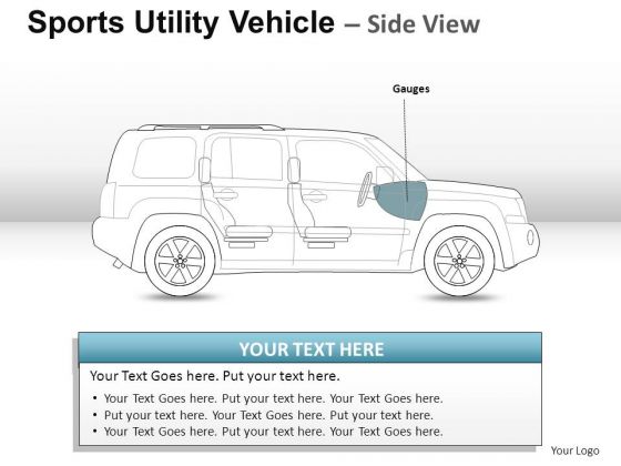 Autumn Sports Utility Blue Vehicle PowerPoint Slides And Ppt Diagram Templates