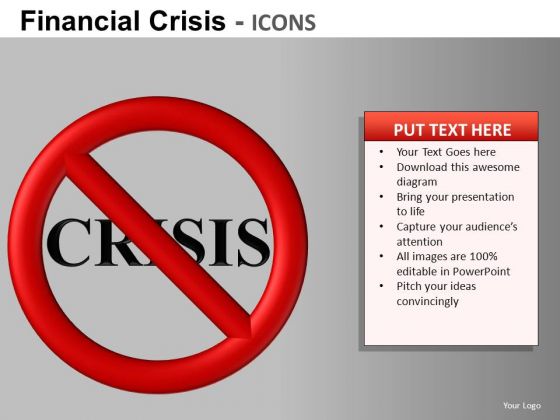 Avert Financial Crisis PowerPoint Ppt Templates Avert Financial Crisis PowerPoint Ppt Templates