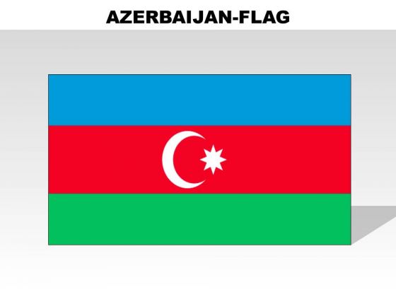 Azerbaijan Country PowerPoint Flags Azerbaijan Country PowerPoint Flags