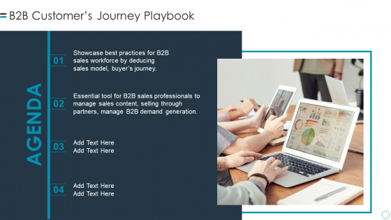B2B Customers Journey Playbook B2b Customers Journey Playbook Mockup PDF
