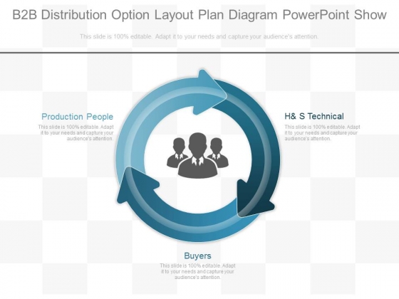B2B Distribution Option Layout Plan Diagram Powerpoint Show B2B Distribution Option Layout Plan Diagram Powerpoint Show