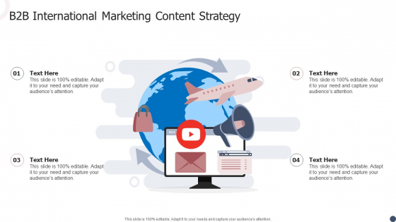 B2B International Marketing Content Strategy Ppt Infographic Template Outfit PDF