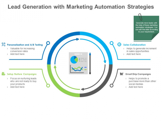 B2B Lead Generation Lead Generation With Marketing Automation Strategies Mockup PDF B2B Lead Generation Lead Generation With Marketing Automation Strategies Mockup PDF