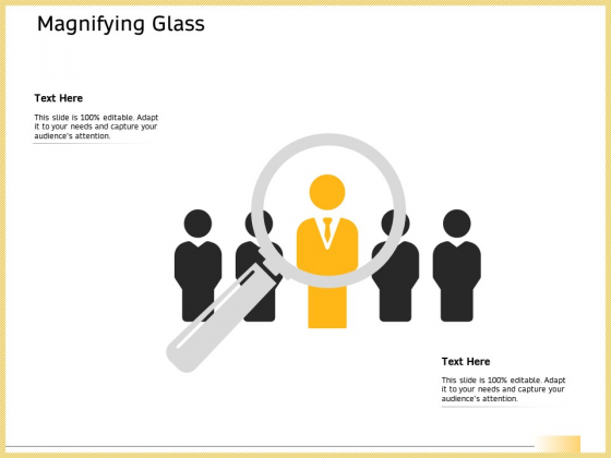 B2B Marketing Magnifying Glass Ppt Summary Good PDF