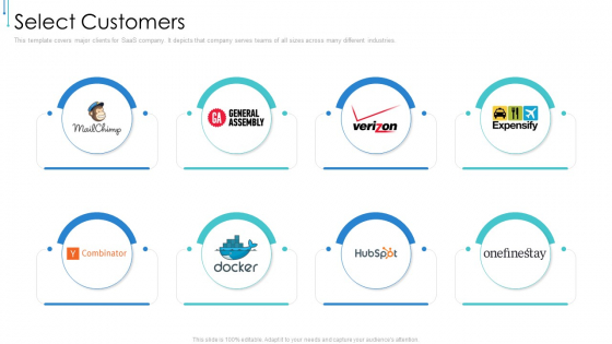 B2B Web Hosted Software Investor PPT Select Customers Introduction PDF B2B Web Hosted Software Investor PPT Select Customers Introduction PDF