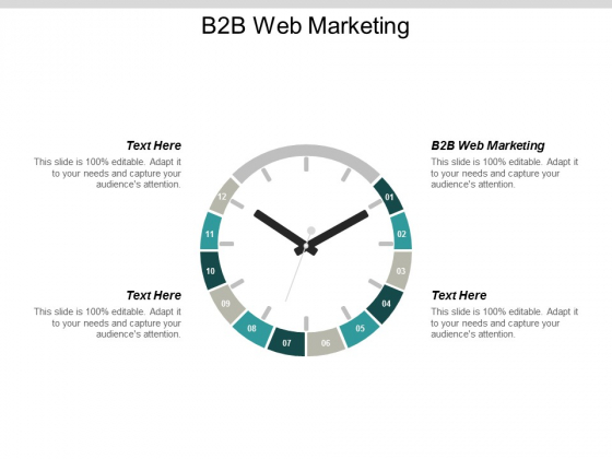 B2B Web Marketing Ppt PowerPoint Presentation Icon Guide Cpb B2B Web Marketing Ppt PowerPoint Presentation Icon Guide Cpb