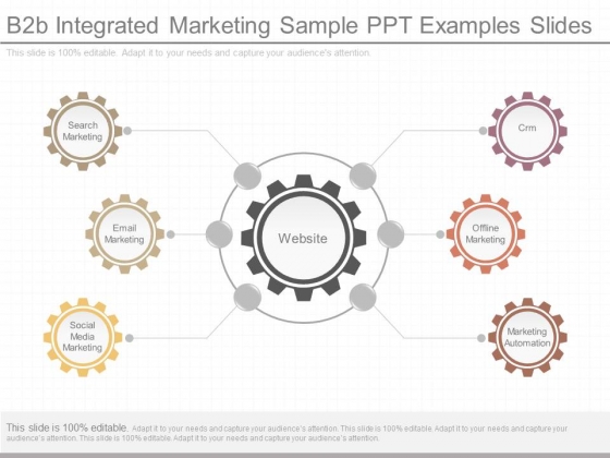 B2b Integrated Marketing Sample Ppt Examples Slides B2b Integrated Marketing Sample Ppt Examples Slides