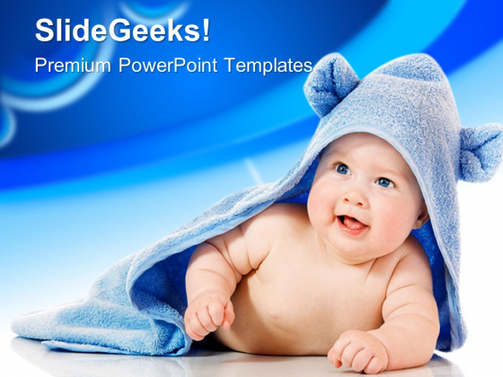 Baby Care Free Powerpoint Template Powerpoint Templates