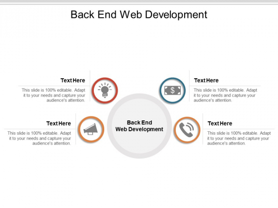 Back End Web Development Ppt PowerPoint Presentation Infographic Template Elements Cpb