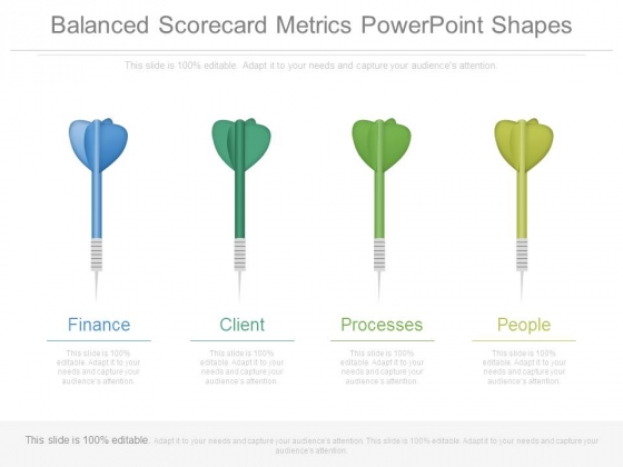 Balanced Scorecard Metrics Powerpoint Shapes Balanced Scorecard Metrics Powerpoint Shapes