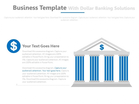 Bank Design For Cash Flow Formula Powerpoint Slides Bank Design For Cash Flow Formula Powerpoint Slides