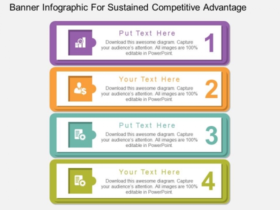 Banner Infographic For Sustained Competitive Advantage Powerpoint Template Banner Infographic For Sustained Competitive Advantage Powerpoint Template