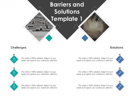 Barriers And Solutions Challenges Ppt PowerPoint Presentation Professional Barriers And Solutions Challenges Ppt PowerPoint Presentation Professional
