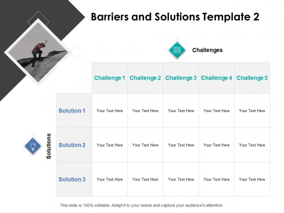Barriers And Solutions Vision Ppt PowerPoint Presentation Icon Show Barriers And Solutions Vision Ppt PowerPoint Presentation Icon Show