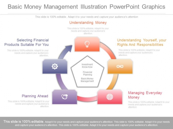Basic Money Management Illustration Powerpoint Graphics