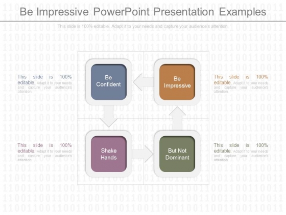 Be Impressive Powerpoint Presentation Examples