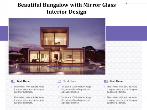Beautiful Bungalow With Mirror Glass Interior Design Ppt PowerPoint Presentation File Good PDF Beautiful Bungalow With Mirror Glass Interior Design Ppt PowerPoint Presentation File Good PDF
