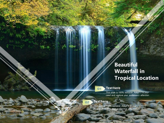 Beautiful Waterfall In Tropical Location Ppt PowerPoint Presentation File Clipart PDF Beautiful Waterfall In Tropical Location Ppt PowerPoint Presentation File Clipart PDF
