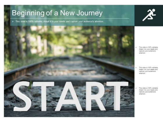 Beginning Of A New Journey Ppt PowerPoint Presentation Slides Clipart