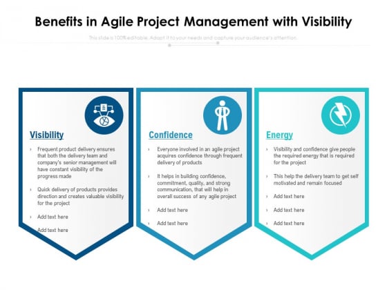 Benefits In Agile Project Management With Visibility Ppt PowerPoint Presentation Gallery Microsoft PDF Benefits In Agile Project Management With Visibility Ppt PowerPoint Presentation Gallery Microsoft PDF