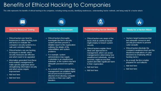 Benefits Of Ethical Hacking To Companies Ppt Model Example File PDF Benefits Of Ethical Hacking To Companies Ppt Model Example File PDF