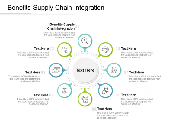 Benefits Supply Chain Integration Ppt PowerPoint Presentation Guidelines Cpb