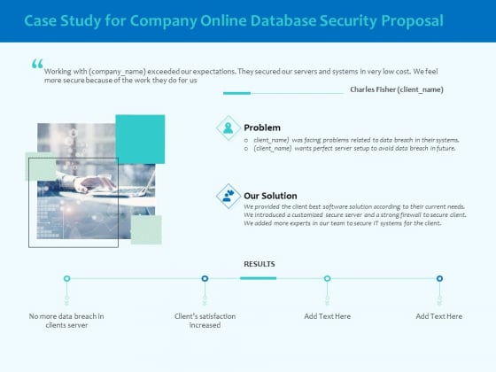 Best Data Security Software Case Study For Company Online Database Security Proposal Template PDF Best Data Security Software Case Study For Company Online Database Security Proposal Template PDF