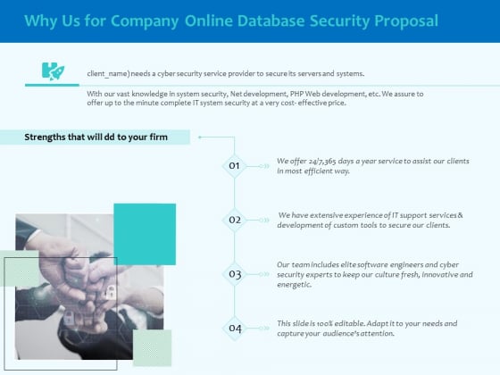 Best Data Security Software Why Us For Company Online Database Security Proposal Themes PDF Best Data Security Software Why Us For Company Online Database Security Proposal Themes PDF