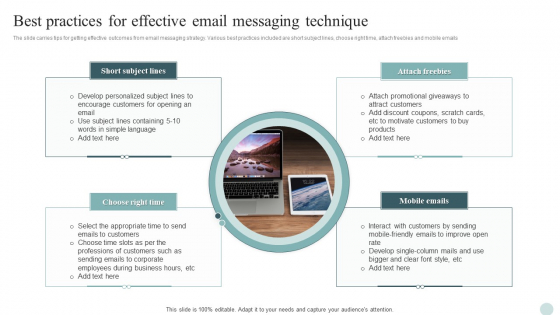 Best Practices For Effective Email Messaging Technique Ppt PowerPoint Presentation Ideas Portfolio PDF Best Practices For Effective Email Messaging Technique Ppt PowerPoint Presentation Ideas Portfolio PDF