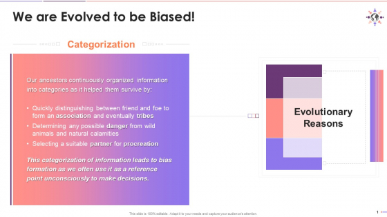 Bias As An Evolutionary Mechanism Training Ppt Bias As An Evolutionary Mechanism Training Ppt