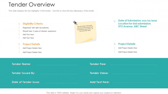 Bid Control Tender Overview Ppt Pictures Clipart Images PDF Bid Control Tender Overview Ppt Pictures Clipart Images PDF