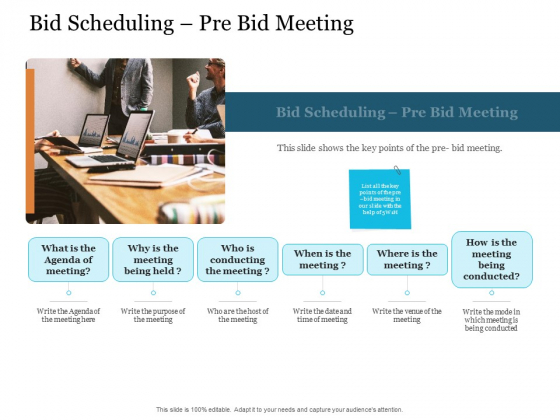 Bid Governance Analysis Bid Scheduling Pre Bid Meeting Ppt Infographic Template Inspiration PDF Bid Governance Analysis Bid Scheduling Pre Bid Meeting Ppt Infographic Template Inspiration PDF