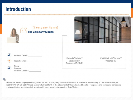 Bids And Quotes Proposal Introduction Ppt Visual Aids Outline PDF Bids And Quotes Proposal Introduction Ppt Visual Aids Outline PDF