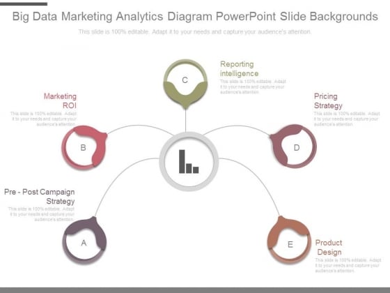 Big Data Marketing Analytics Diagram Powerpoint Slide Backgrounds