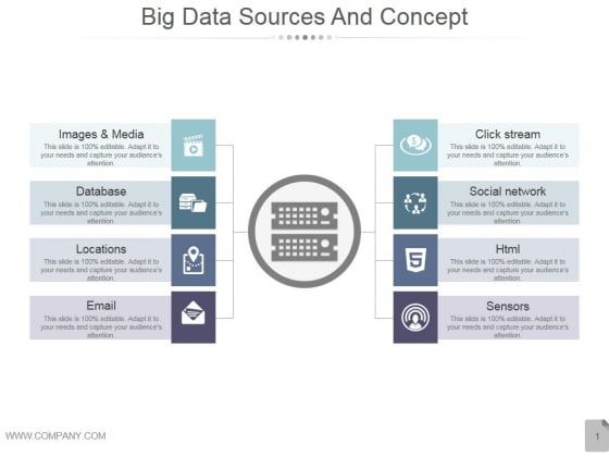 Big Data Sources And Concept Ppt PowerPoint Presentation Ideas Big Data Sources And Concept Ppt PowerPoint Presentation Ideas