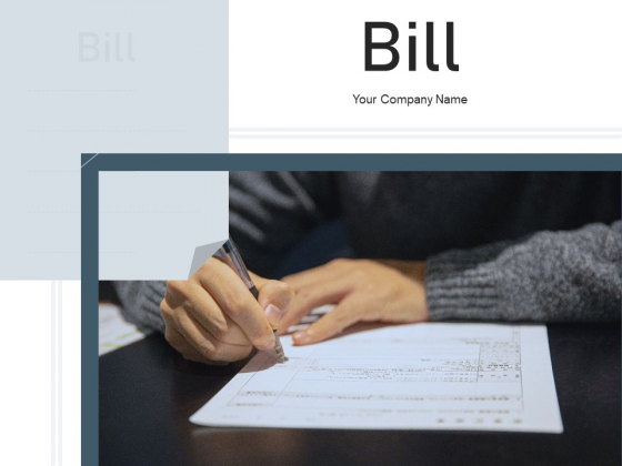 Bill Businessman Payment Ppt PowerPoint Presentation Complete Deck