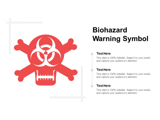 Biohazard Warning Symbol Ppt Powerpoint Presentation Professional Portrait