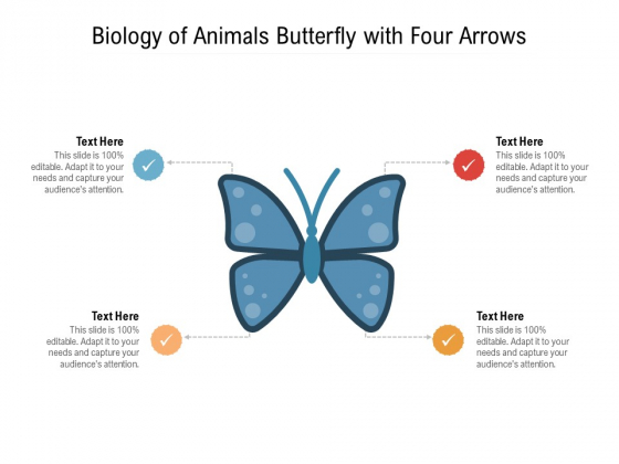 Biology Of Animals Butterfly With Four Arrows Ppt PowerPoint Presentation Gallery Portfolio PDF Biology Of Animals Butterfly With Four Arrows Ppt PowerPoint Presentation Gallery Portfolio PDF