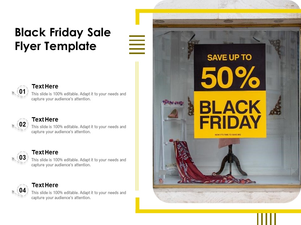 Black Friday Sale Flyer Template