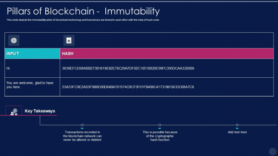 Blockchain Technology Framework IT Pillars Of Blockchain Immutability Professional PDF Blockchain Technology Framework IT Pillars Of Blockchain Immutability Professional PDF