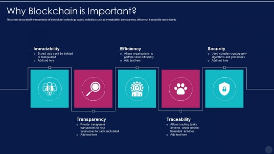 blockchain technology framework it why blockchain is important topics pdf