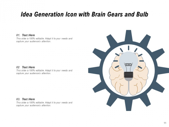 Brain With Gears Icon Technology Innovation Ppt PowerPoint Presentation Complete Deck designed graphical