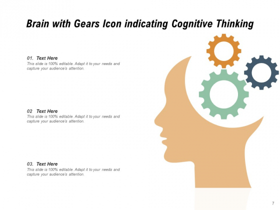Brain With Gears Icon Technology Innovation Ppt PowerPoint Presentation Complete Deck downloadable graphical
