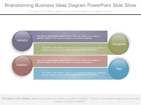 Brainstorming Business Ideas Diagram Powerpoint Slide Show Brainstorming Business Ideas Diagram Powerpoint Slide Show